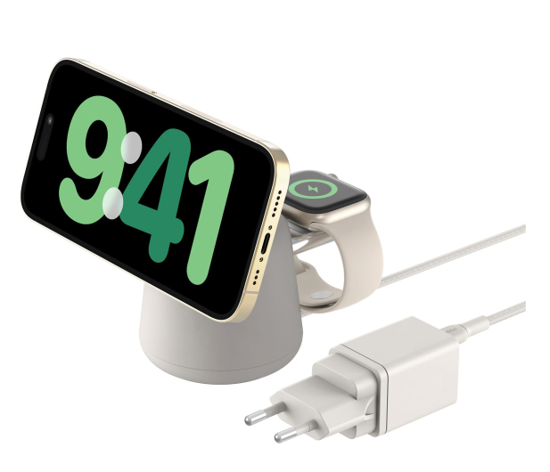 Belkin Ładowarka 3w1, magnetyczna Qi2 15W, do iPhone, AppleWatch, A - 1363163 - zdjęcie 2